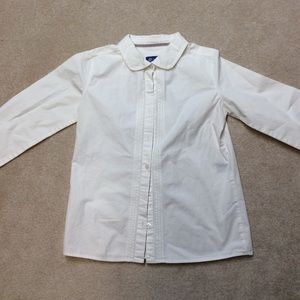 White cotton blouse